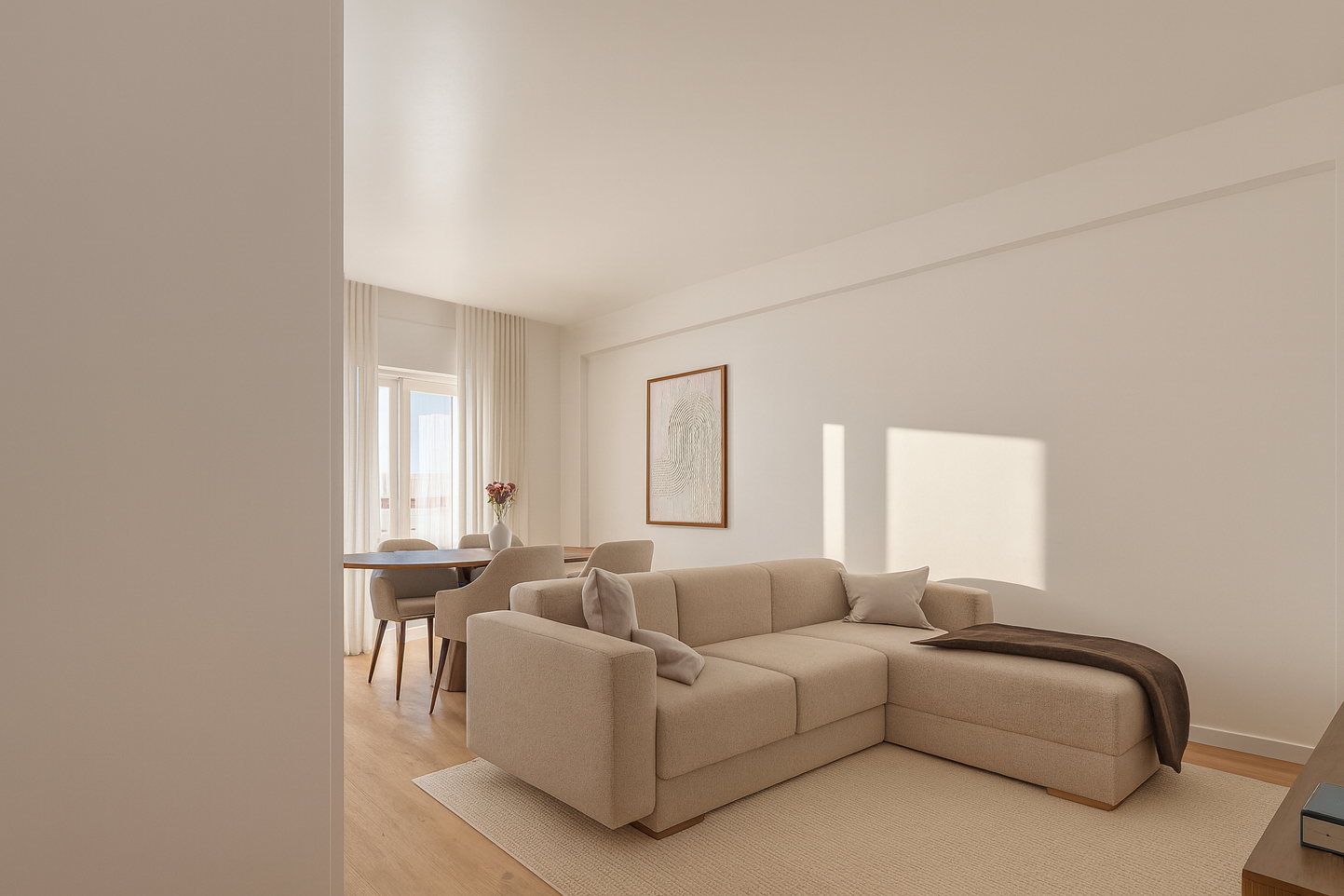 Depois — Remodelação de Apartamento